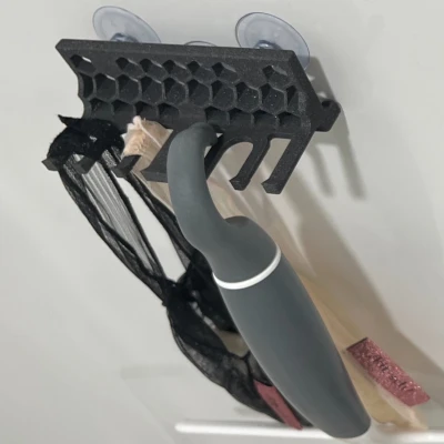 Giá Đỡ Dao Cạo và Chỗ Để Điện Thoại Phòng Tắm