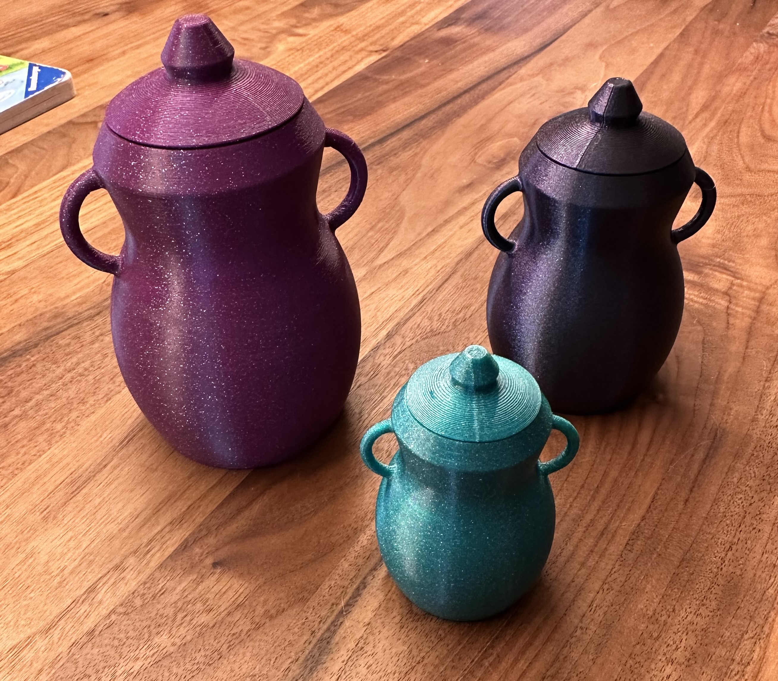 Hũ / Nồi Nhỏ Cho Bếp Đồ Chơi Trẻ Em