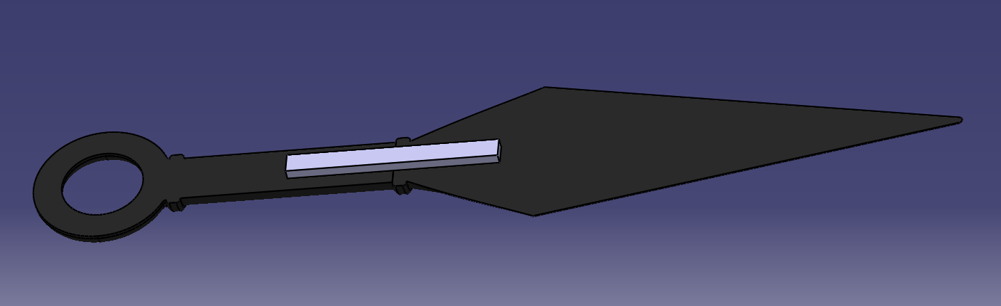 Mô hình phi tiêu Kunai Naruto