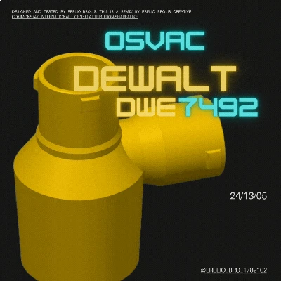 Adapter osVAC M32-M32-D60 cho Dewalt 7492