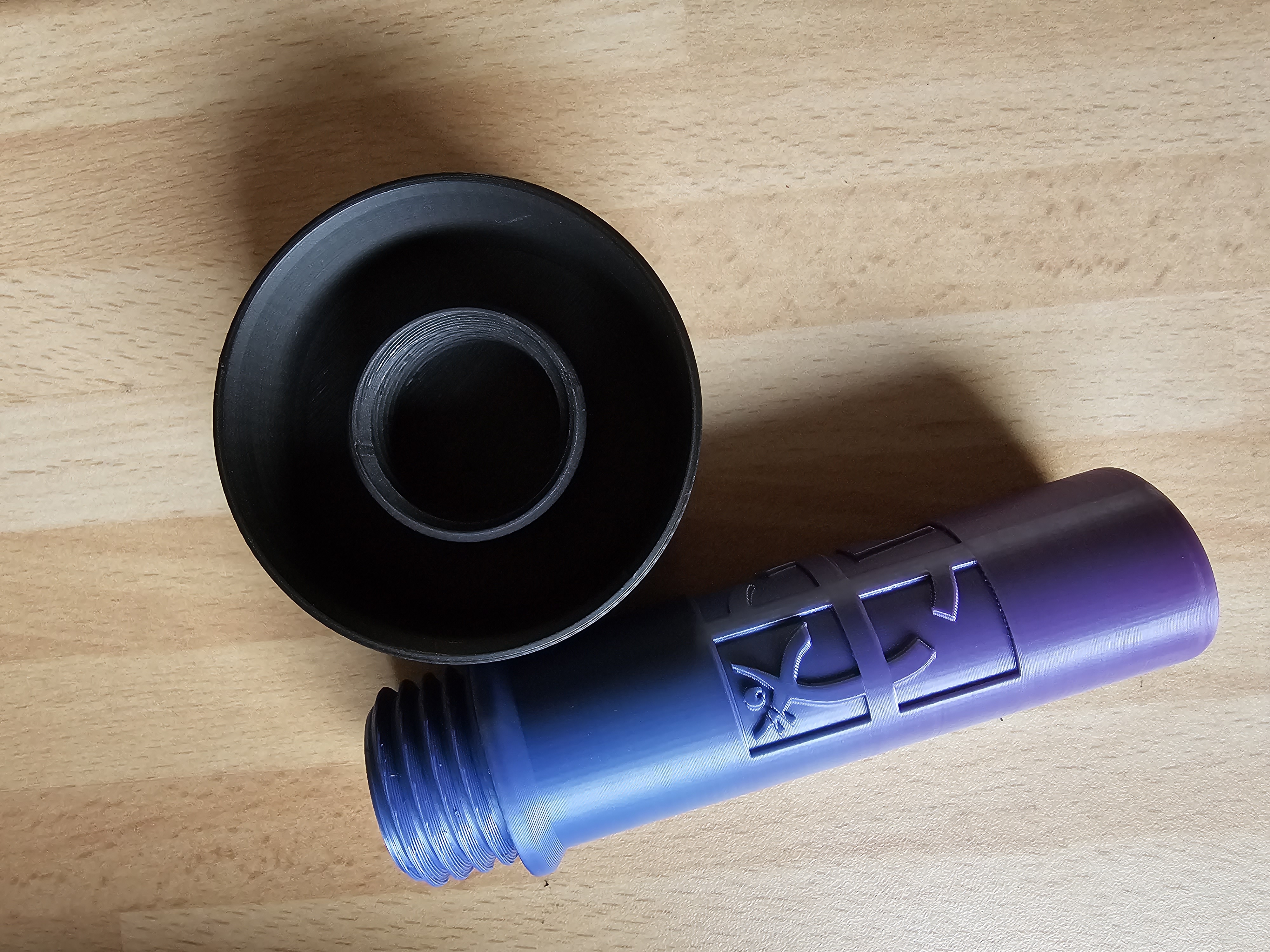 Hộp Geocache cho trụ ống 60 mm