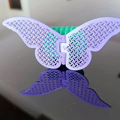 Kẹp Khăn Rằn Bướm Đa Khớp cho WAGGGS