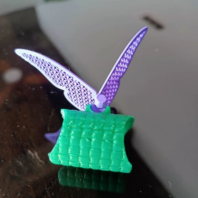 Kẹp Khăn Rằn Bướm Đa Khớp cho WAGGGS