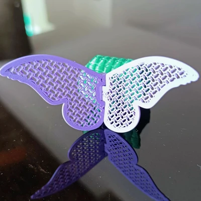 Kẹp Khăn Rằn Bướm Đa Khớp cho WAGGGS