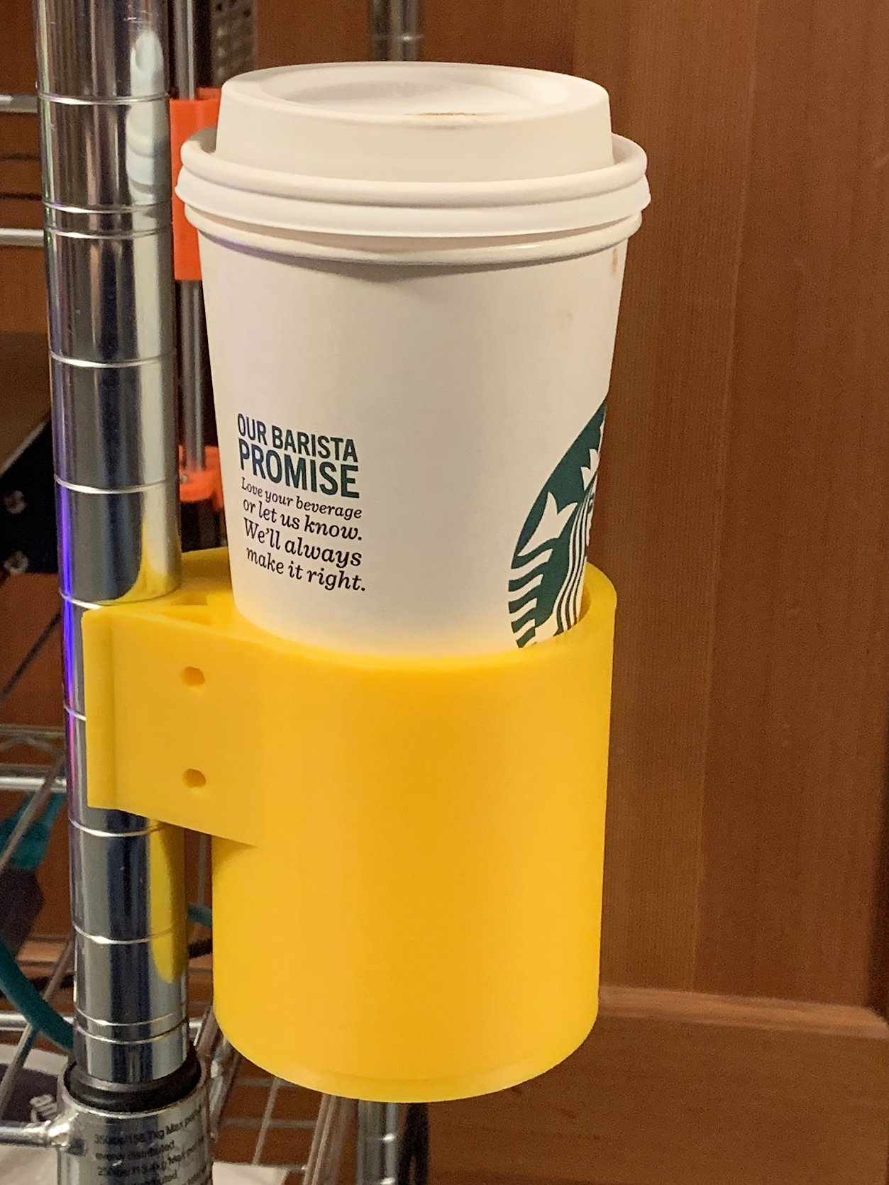 Giá Đỡ Ly "CUP" Cho Kệ Lưới