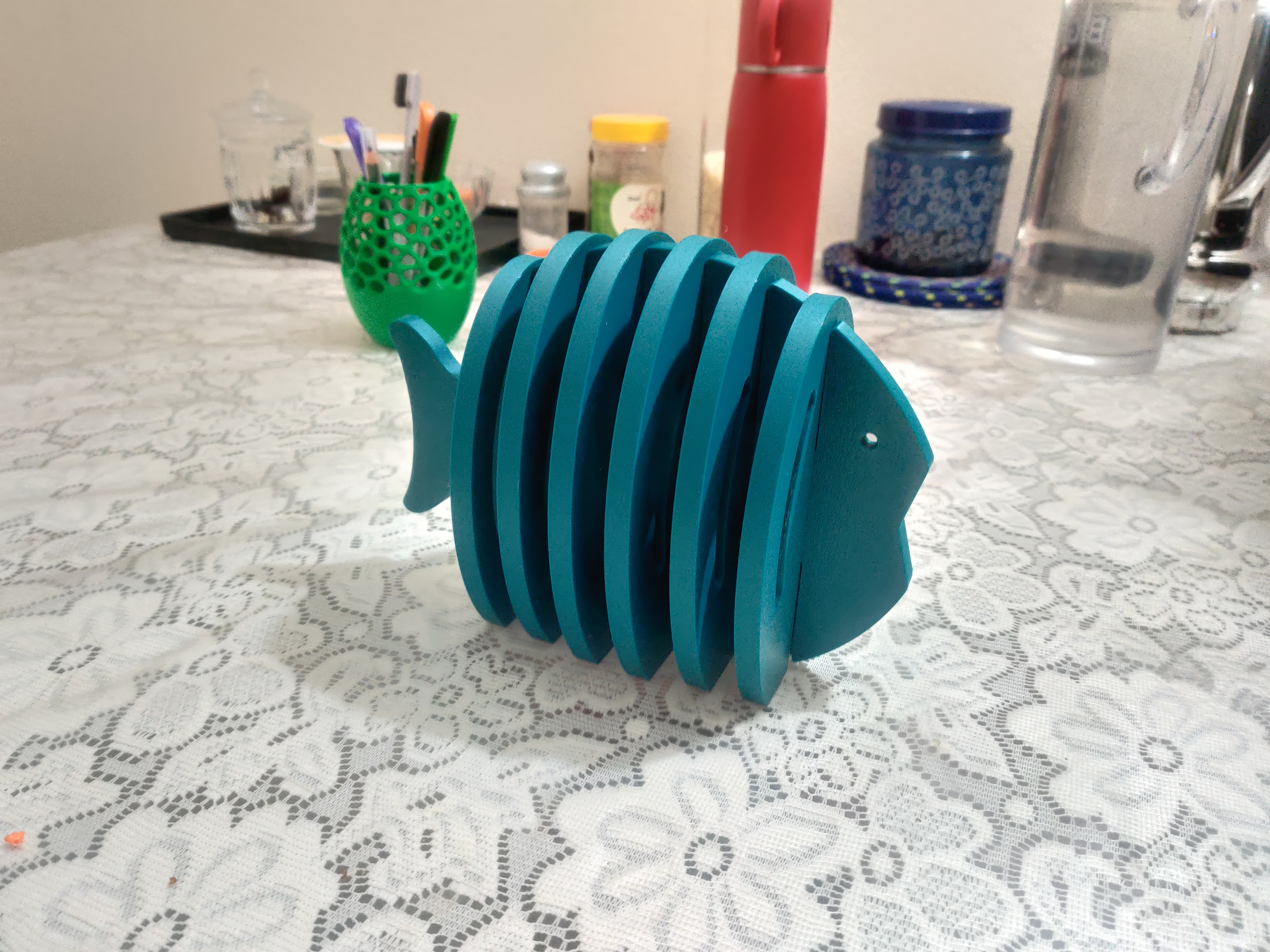 Tấm Lót Bàn Rời Hình Con Cá