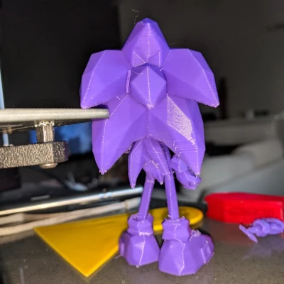 Sonic the Hedgehog - Low Poly