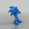 Sonic the Hedgehog - Low Poly - Thumbnail 6
