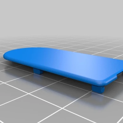 Vỏ thay thế remote Viper 5 nút, nắp pin