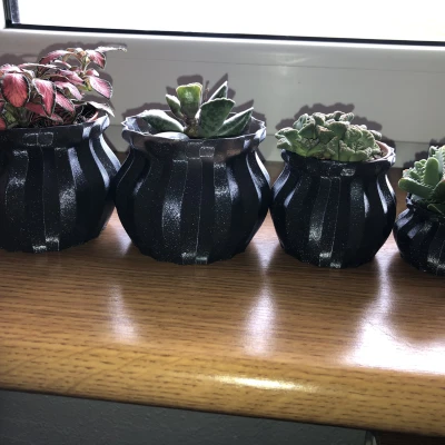 Chậu Hoa Đơn Giản Theo Chế Độ Lọ