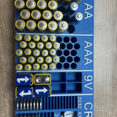 Hộp Đựng Pin Đa Năng