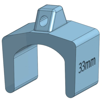 Thước đo bánh xe đạp 33mm