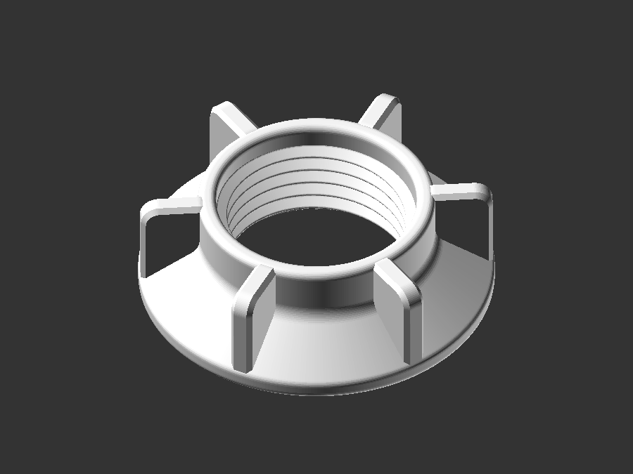 Đai ốc bích G½ - BSW 1/2 G1/2