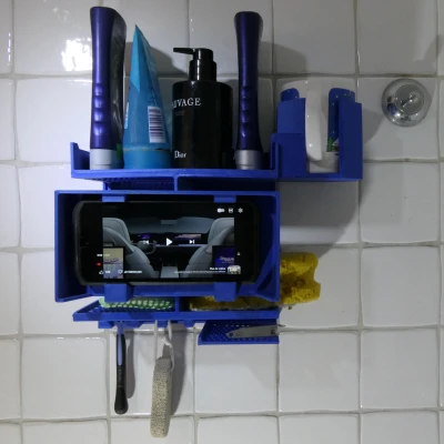 Giá Đỡ Đồ Dùng Phòng Tắm "Trải Nghiệm Tắm Vòi Sen Tuyệt Vời Hơn"