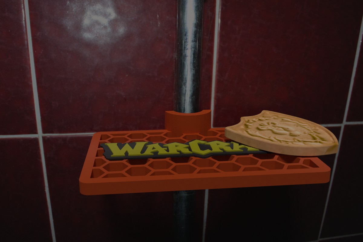 Chân Đỡ Xà Bông Hình Hex Warcraft Cho Phòng Tắm