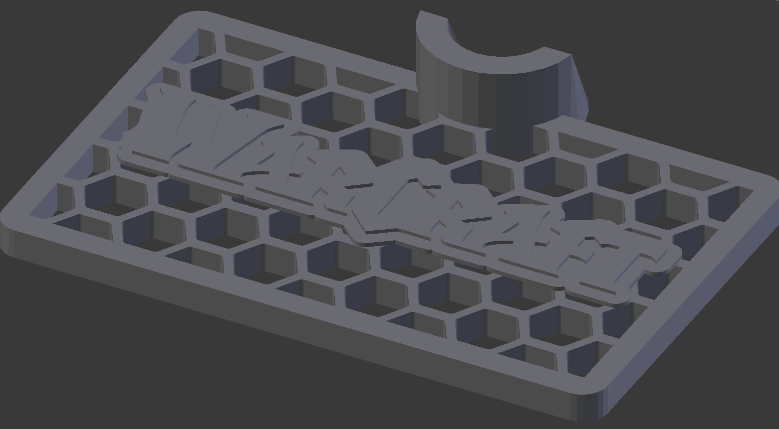 Chân Đỡ Xà Bông Hình Hex Warcraft Cho Phòng Tắm