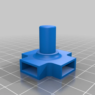 Đế cắm sơn Module - Cọc 9.5mm