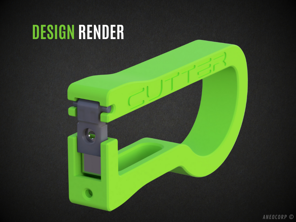 Dao Cắt Sợi Nhựa Chế Từ Phụ Tùng Máy In Bambulab