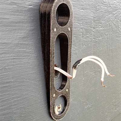 Giá Gắn Chuông Cửa Arlo Lên Vách Gỗ