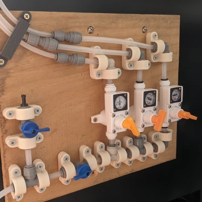 Kẹp Gắn Khớp Đẩy Duotight/John Guest (9.5mm, 3/8")