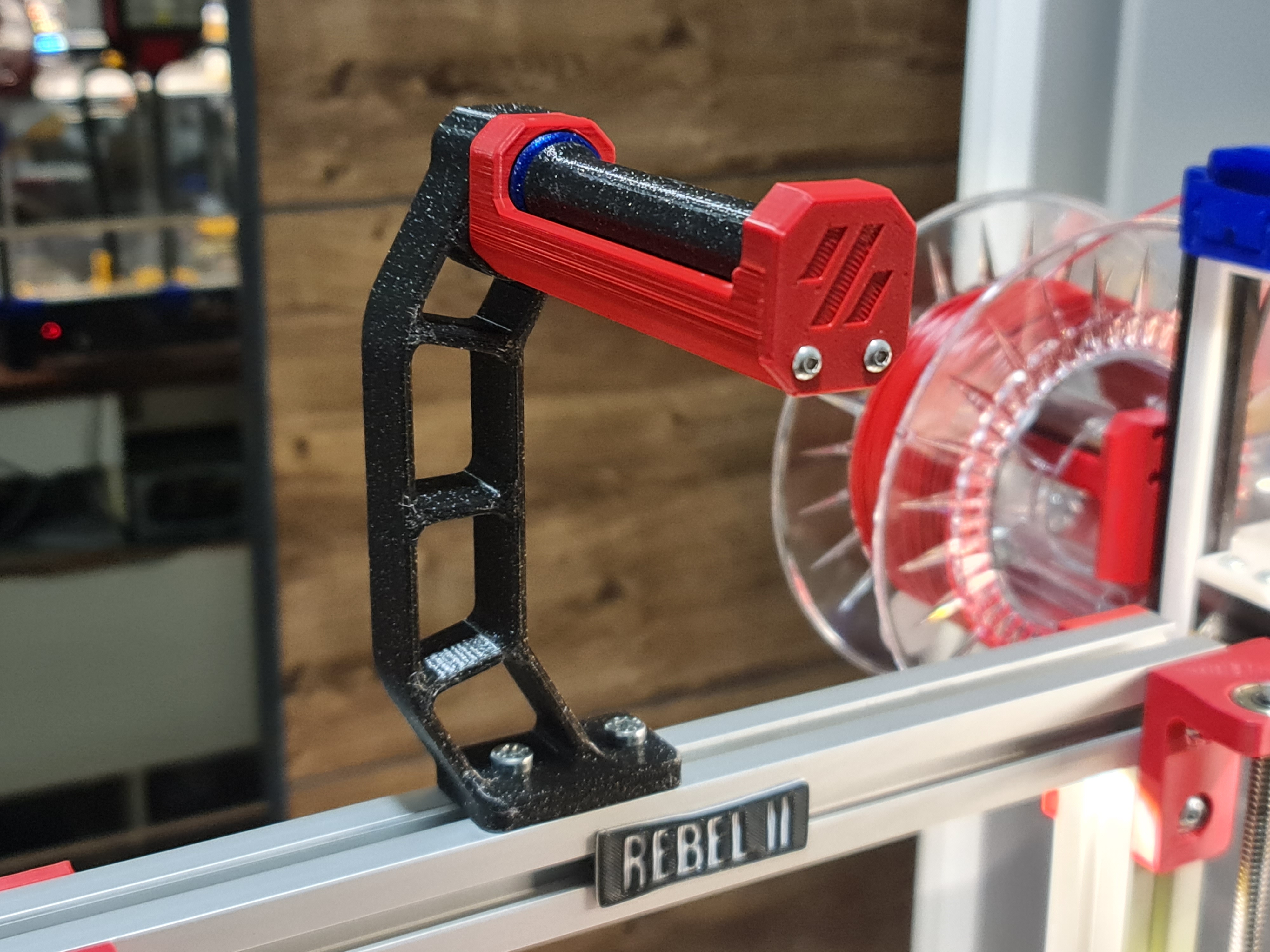 Giá đỡ cuộn dây cho thanh nhôm 3030 (chỉnh sửa từ giá đỡ cuộn dây Voron/Switchwire dùng vòng bi)