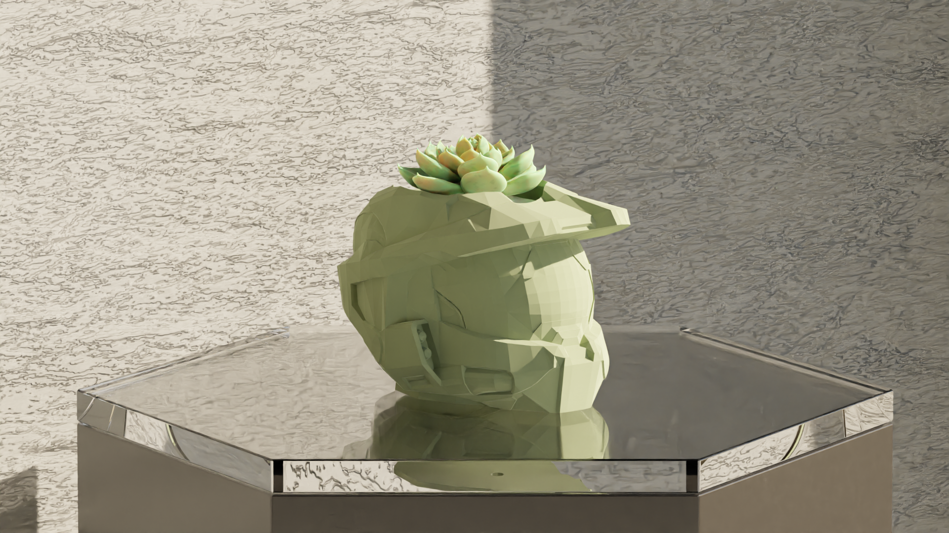 Chậu Cây "Master Chief" Từ Halo