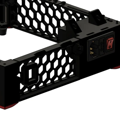 Chân Váy Sau Lớn Keystone Cho Voron 0.2