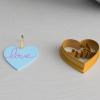 Khuôn Cắt Đất Sét STL Hoa Tai Tình Yêu Valentine - Thumbnail 3