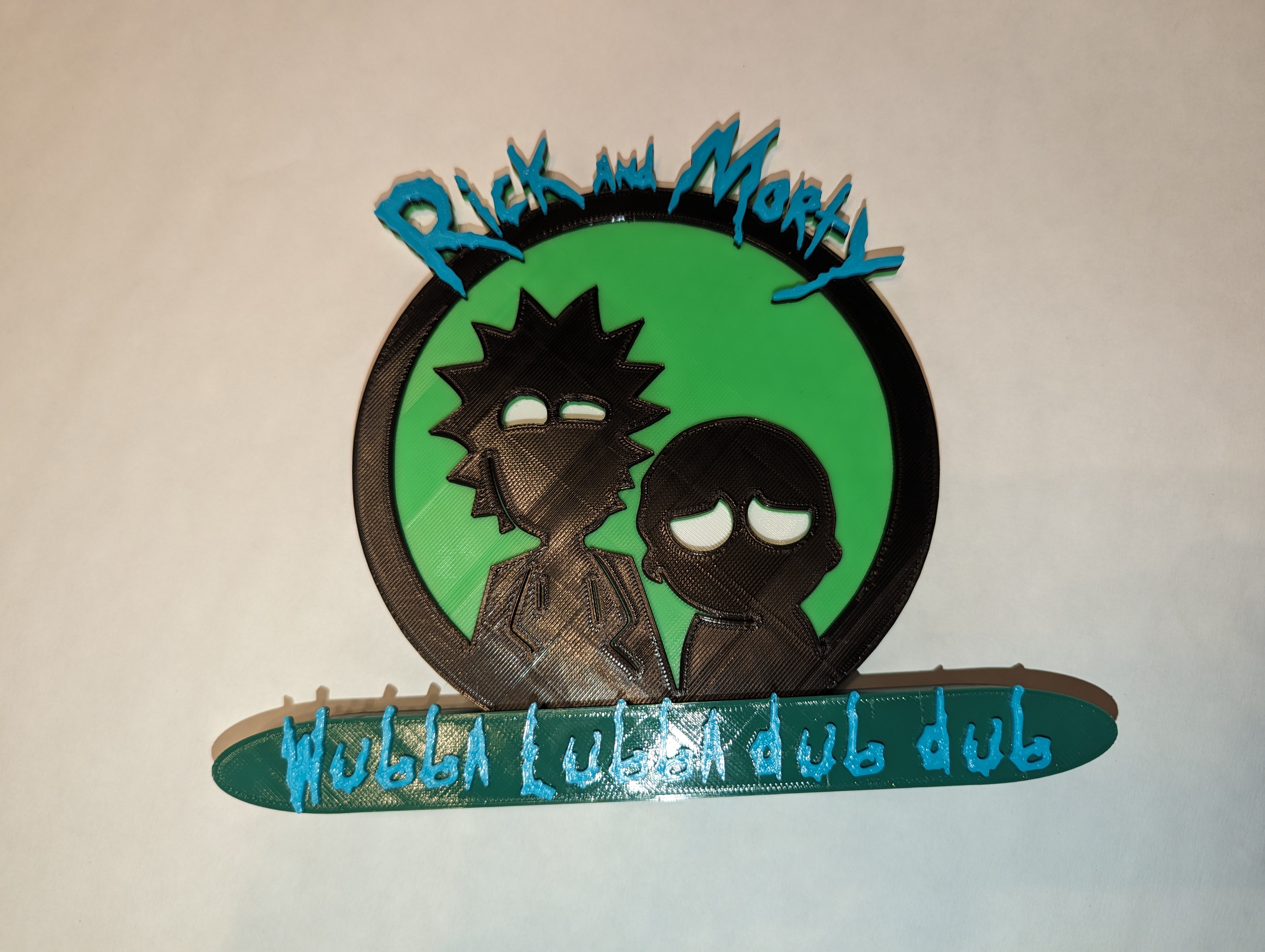 Kệ Đựng Biển Báo Rick and Morty