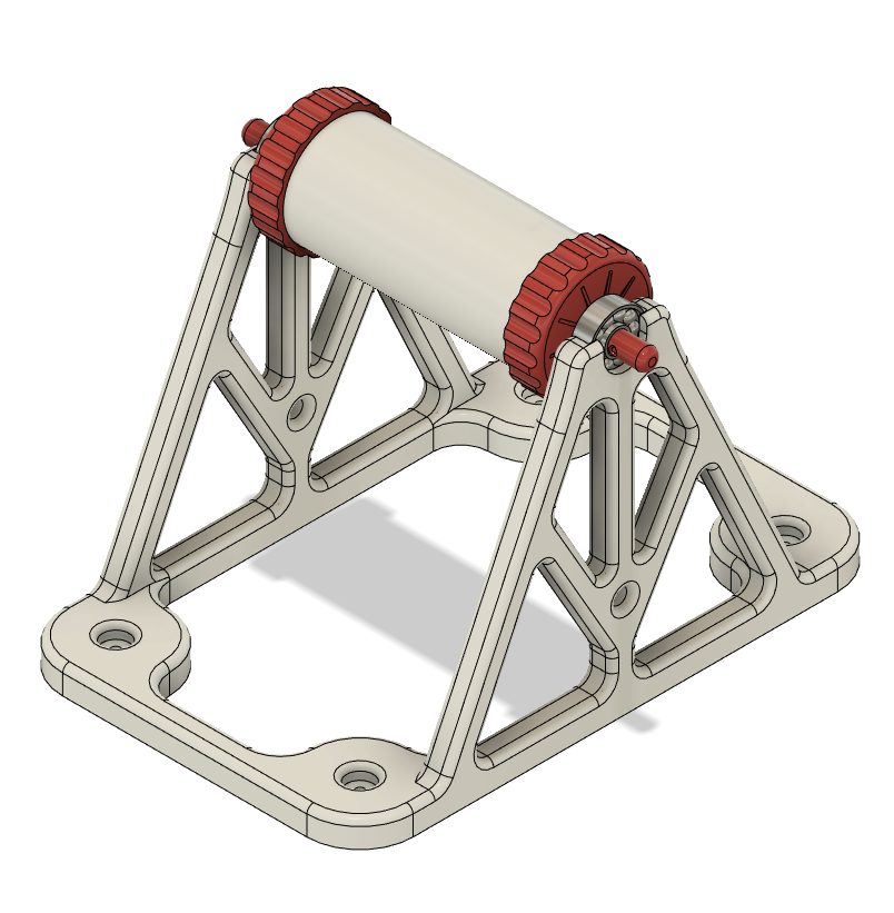 Giá Đỡ Cuộn Dây In 3D Bằng Bi Lăn
