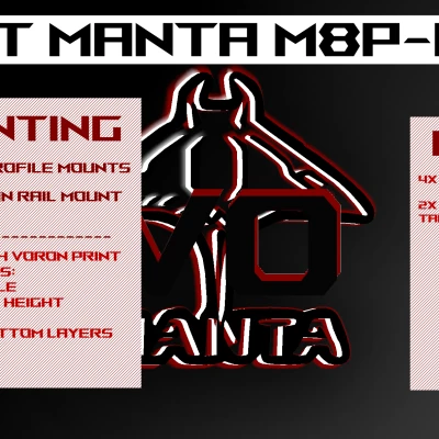 Giá đỡ DIN Manta M8P [Kiểu dáng mỏng gọn]