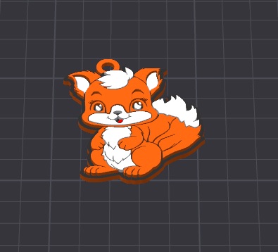 Móc khóa/Mặt dây chuyền sóc Cindy siêu cưng