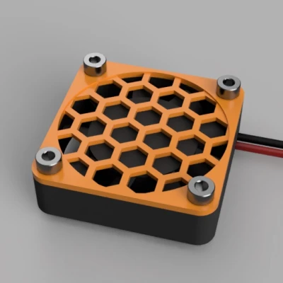 Chụp Quạt 4010 Kiểu Tổ Ong