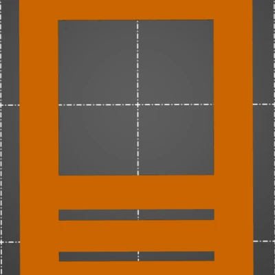 Khuôn Mẫu/Stencil Thẻ Thử Mực