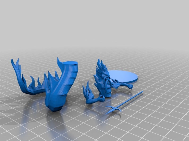 Mô hình Salamander 3D