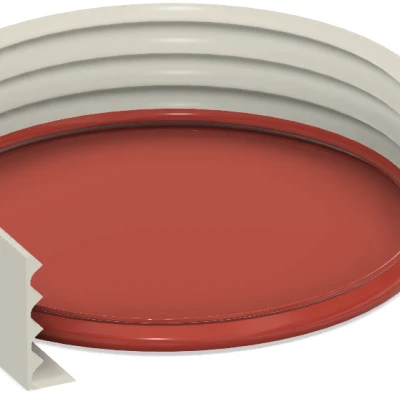 Nắp Pyrex Thay Thế Có Đế Giữ Đồ