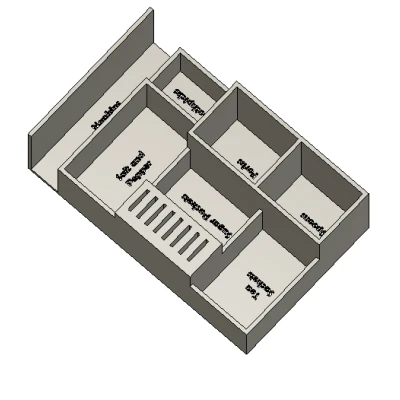 Hộp Đựng Đồ Nhà Bếp (Trà, Đường, Muỗng Nĩa, v.v.)