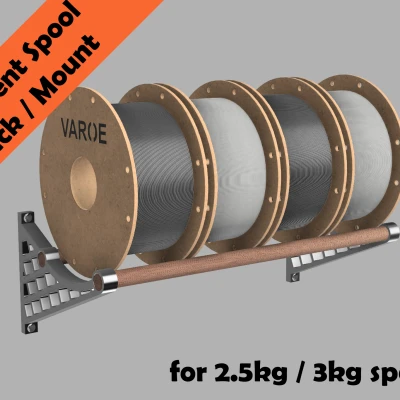 Giá Đỡ Cuộn Filament Treo Tường 2.5kg - VAROE
