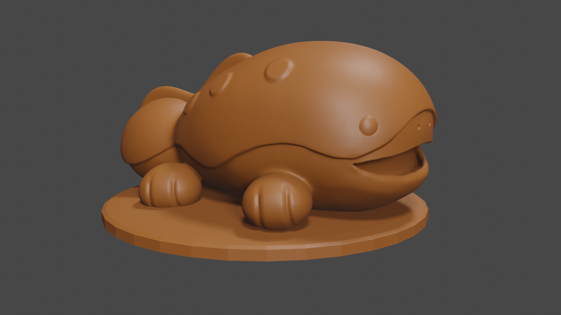 Mô hình Clodsire lấy cảm hứng từ Pokemon, cho bàn cờ DnD