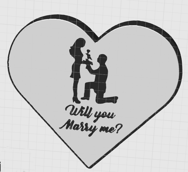 Lời cầu hôn 'Will you marry me' phiên bản đèn LED trái tim