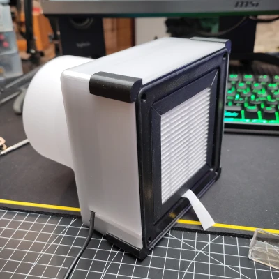 Ống dẫn quạt cho vỏ Tukkari TF - Bộ chuyển đổi quạt 120mm sang ống 100mm