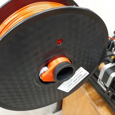 Con lăn giữ cuộn filament