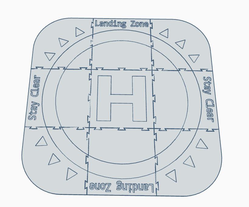 Bãi đáp/cất cánh Drone