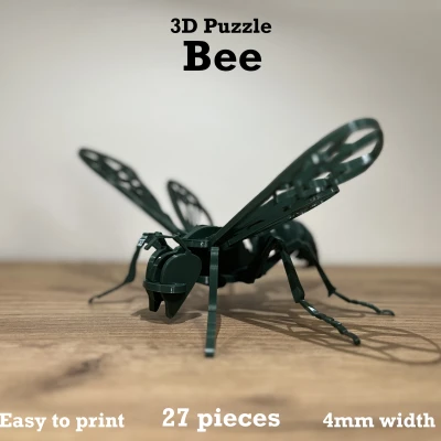 Mô Hình "Ong" 3D Puzzle - 27 Mảnh Ghép
