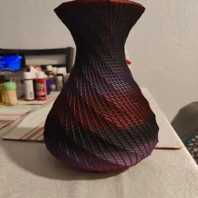 Cái Bình "Jarron" Vân Trang Trí Độc Đáo