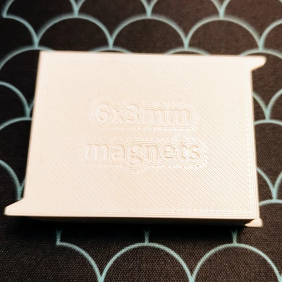 Hộp đựng nam châm 6x3mm