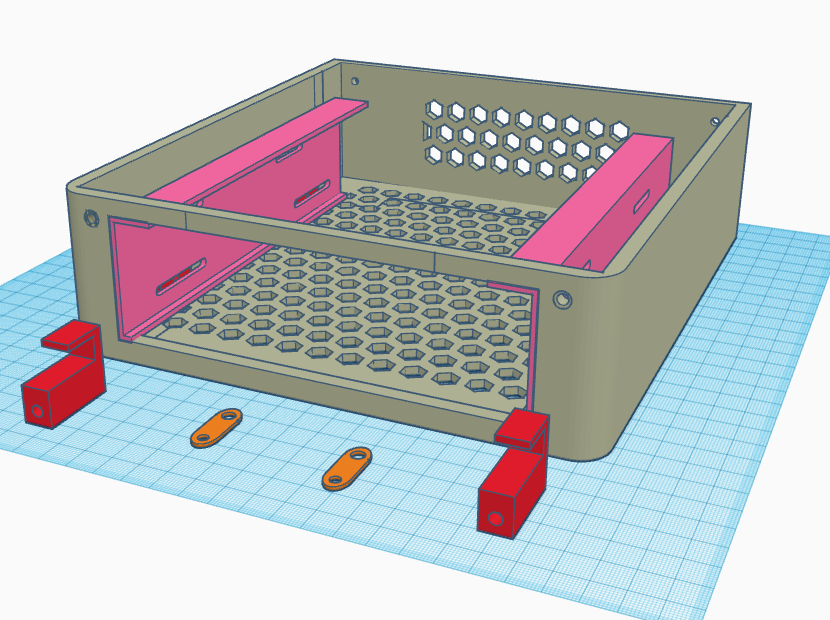 Mở rộng lưu trữ 5.25" cho Inter-Tech ITX-601 ITX-603