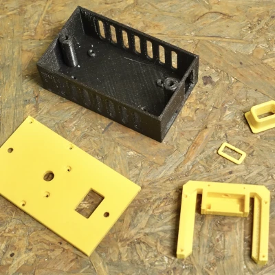 Adapter Pin Parkside Aku 20V Cho Máy In 3D Có Cổng USB 5V