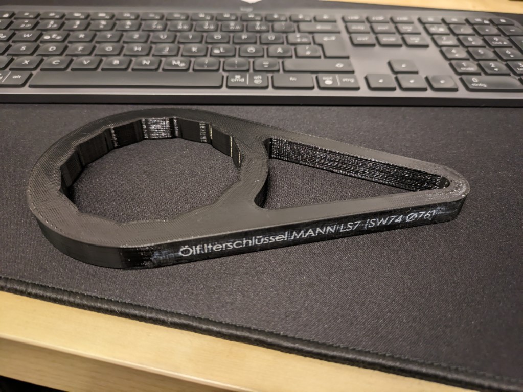 Dụng cụ mở lọc nhớt MANN Ø76 SW74