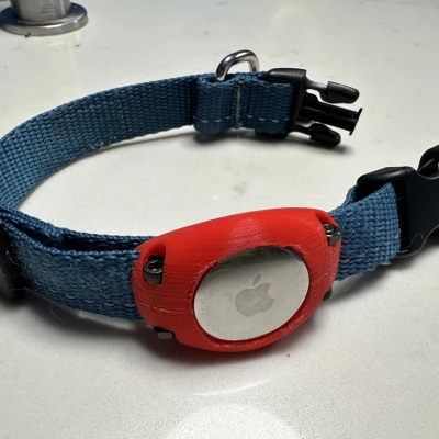 Giá đỡ Airtag gắn vòng cổ (sử dụng ốc M3)